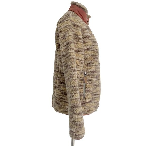 Patagonia Size Small  Retro X Jacket in Space Dye Oatmeal Sweater Teddy - Picture 4 of 8